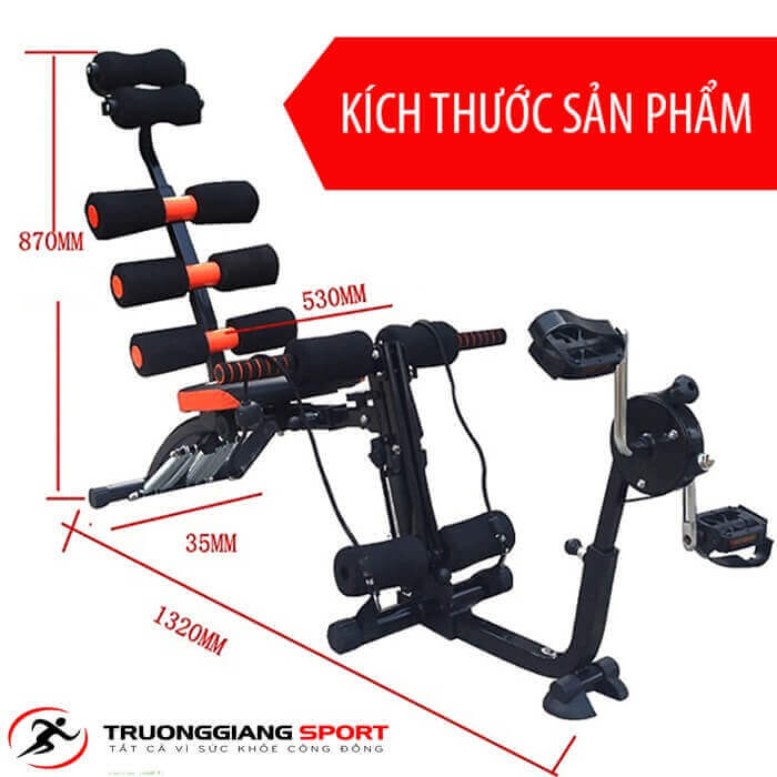 Dụng cụ tập bụng tại nhà được Trường Giang Sport cung cấp