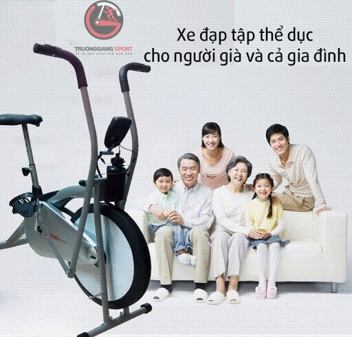 Đánh giá xe đạp tập thể dục cho người cao tuổi Airbike mk 98