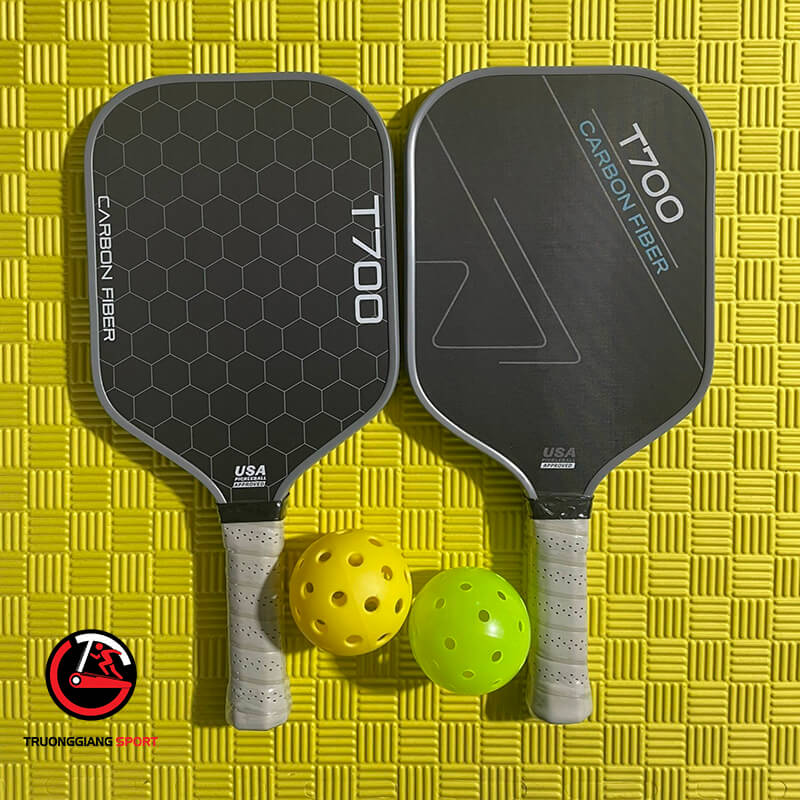 Vợt chơi bóng Pickleball T700 Carbon siêu bền